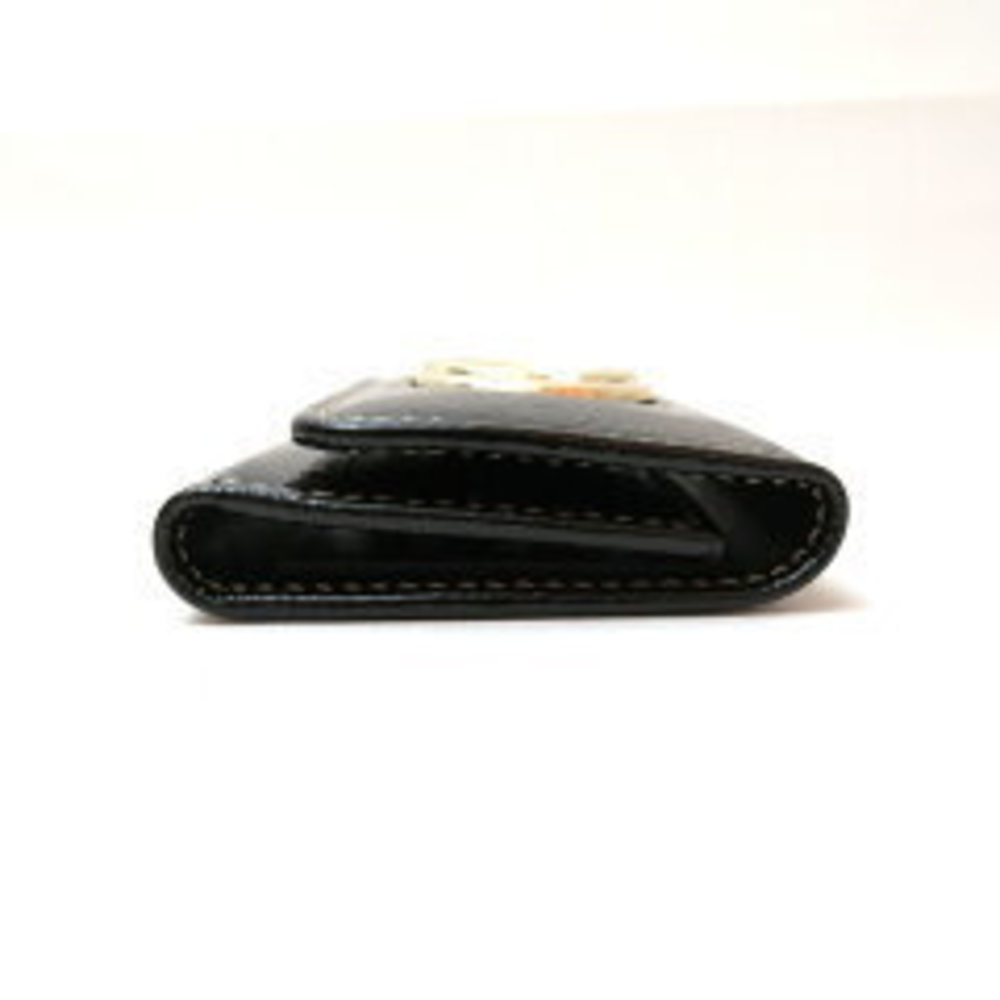 Gucci Leather Case Black Interlocking Sherry Gg - image 4